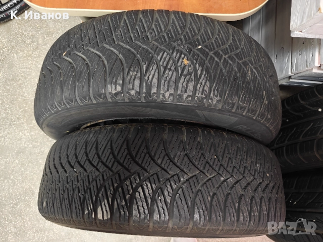 Перфектни зимни автомобилни гуми 185/65 R14 с джанти, снимка 3 - Гуми и джанти - 52393901