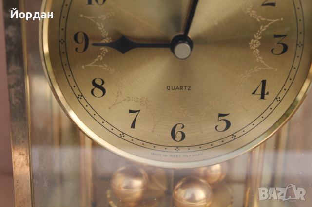 Немски настолен кварцов часовник Дугена , снимка 3 - Други - 36305438