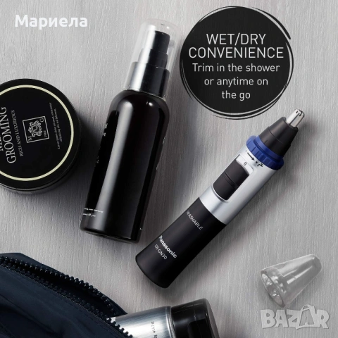 Тример за нос и уши Panasonic ER-GN30-K, снимка 6 - Тримери - 53451708