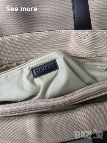 DKNY оригинална елегантна чанта, снимка 9 - Чанти - 41630215