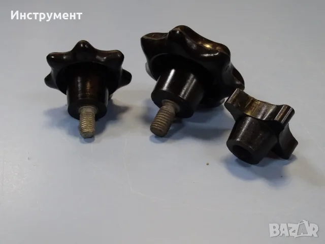 Звездообразна затягаща ръкохватка с неподнижна част Ф60/М10 Ф75/М12, снимка 7 - Резервни части за машини - 55770065