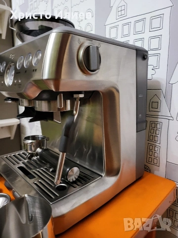 Еспресо машина SAGE Barista Express Кафемашина с кафемелачка, снимка 6 - Кафемашини - 53463013