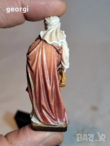 италианска мини скулптура дърворезба Pema , снимка 2 - Декорация за дома - 53010532