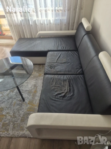 Ъглов диван с функция сън и ракла – 250/190/90см, снимка 3 - Дивани и мека мебел - 53669064
