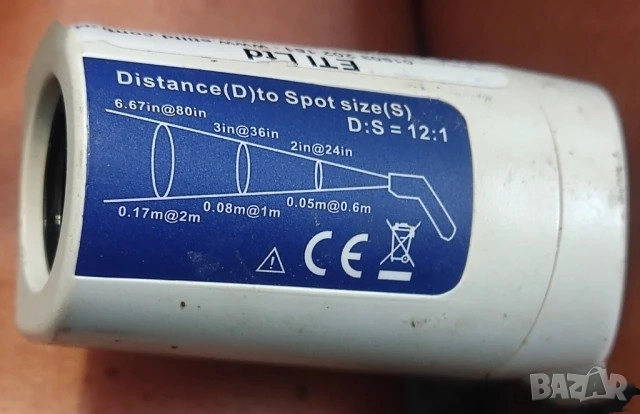 НА ПОЛОВИН ЦЕНА! Инфрачервен термометър с лазерно насочване Raytemp 3 IR термометър от -60°до500°С, снимка 2 - Друга електроника - 51952003