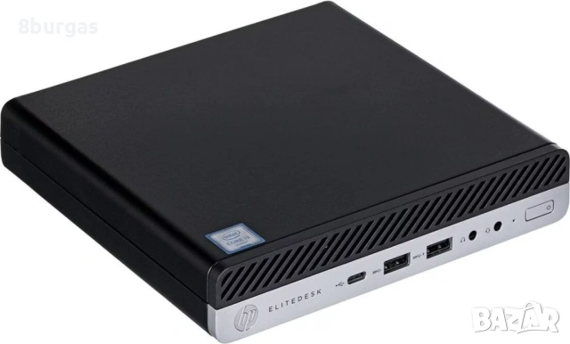 HP EliteDesk 800 G3 Mini 8 GB DDR4 i5-6500T 4 ядра, 3.3GHz 256 GB SSD, снимка 2 - Работни компютри - 51208370
