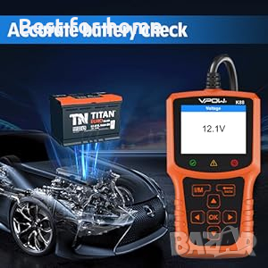 OBD скенер- VPOW K88 диагностичен инструмент за сканиране на автомобили , снимка 16 - Аксесоари и консумативи - 44782272