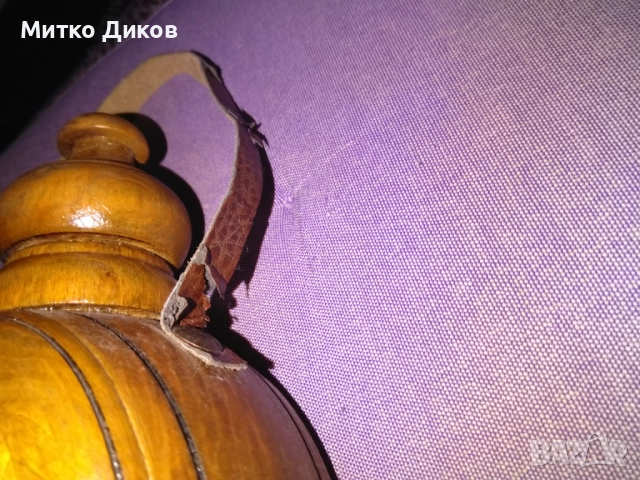 Бъклица отлично състояние от соца на Орешак България грозде Н-175мм и 110х70мм, снимка 3 - Антикварни и старинни предмети - 51515331