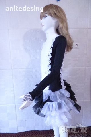 рокля за спортн танци, снимка 3 - Детски рокли и поли - 40599022