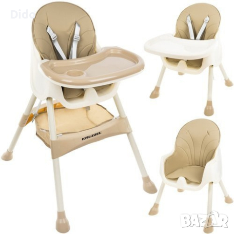Бебешки стол за хранене 3в1, KRUZZEL

Тегло6 кг

SKU: 674

, снимка 1 - Столове - 44821286
