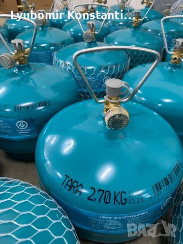 Туристическа газова бутилка 5 литра полска, снимка 2 - Други - 44390550