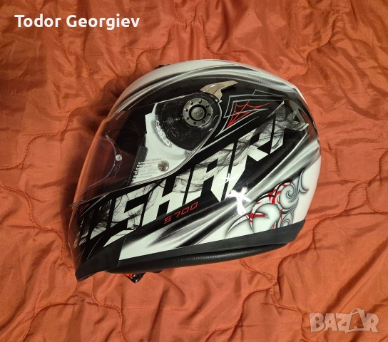 Мото каска SHARK, снимка 4 - Аксесоари и консумативи - 53156796