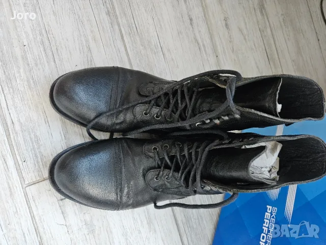 мъжки боти,кубинки dolce&gabbana 43 номер естествена кожа вътре и вън оригинални, снимка 2 - Маратонки - 47484863