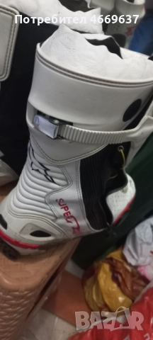 Мото ботуши италиански номер номер 42, снимка 3 - Други - 52675062