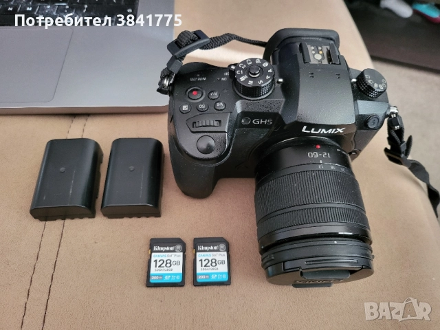 Panasonic Gh5 c Lumix 12-60mm перфектен