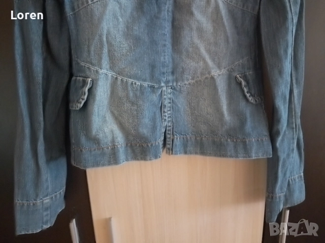 Отлично дънково яке, снимка 10 - Якета - 52637118