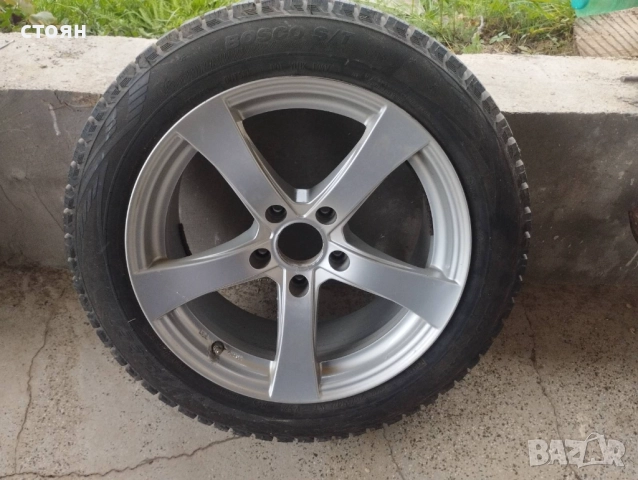 Джанти БМВ 17" със зимни гуми, снимка 3 - Гуми и джанти - 51974129