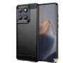 Motorola Edge 60 Fusion Удароустойчив Carbon Fiber Калъф и Протектор, снимка 1