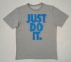 Nike DRI-FIT Just Do It Tee оригинална тениска L Найк спорт фланелка, снимка 1 - Спортни дрехи, екипи - 42259277