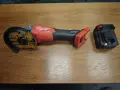 Акумулаторният ъглошлайф MILWAUKEE M18 с една батерия, снимка 1