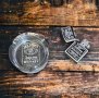 подаръчен комплект запалка+пепелник Jack Daniels закалено стъкло, снимка 3