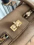 Max Mara Original Кожена чанта с  размери 38/25/10 , снимка 6