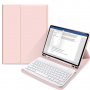 Калъф Tech-Protect SC Pen Slot + Keyboard За Apple iPad 7 / 8 / 9, 10.2" 2019 / 2020 / 2021, Pink, снимка 1 - Калъфи, кейсове - 40147114