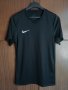 Nike оригинална черна мъжка тениска фланелка размер S , снимка 1