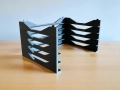 3D принтирана модулна стойка за дискове, снимка 3