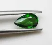 Елегантен Цаворит гранат в шокиращо зелен цвят 0.99кт.! Сертифициран! Нов!, снимка 2