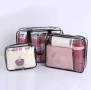 Прозрачна козметична чанта-3 в 1, снимка 1 - Други стоки за дома - 44820799
