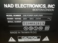 поръчан-NAD 2100 POWER AMPLIFIER-ВНОС SWISS 1011211945, снимка 5