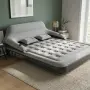Надуваемо легло Queen Size с облегалка и възглавници 202х152х70см, снимка 3