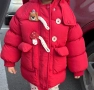 детско червено яке, снимка 3