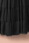 Дамска дълга рокля в черно с паднало деколте и принт на точки, снимка 10
