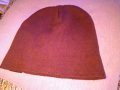 Зимна шапка лилава голям размер мъжка, снимка 1 - Шапки - 44185647