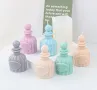 3D голяма бутилка шише парфюм силиконов молд форма фондан свещ гипс сапун декор украса, снимка 3