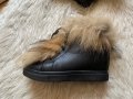 Боти/кецове с естествен косъм, снимка 4