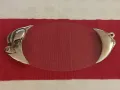 Посребрено плато за ордьоври и сухи мезета. , снимка 1