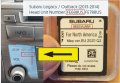 🚗 2023 Карти Навигация ъпдейт Субару SUBARU Канада Европейска SD card карта Outback Legacy Forester, снимка 9