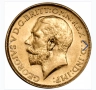 Златна монета Британски суверен ДжорджV, снимка 1