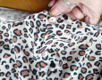 Дизайнерска блуза в леопардова шарка "ellos" / гигант размер , снимка 4