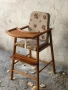 винтидж дървено детско столче , снимка 2