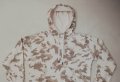 Under Armour UA Camouflage Hoodie оригинално горнище S памучен суичър, снимка 2