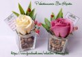 Аранжировки със сапунени рози , снимка 3