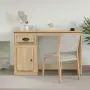 vidaXL Бюро с чекмедже, сонома дъб, 115x50x75 см, инженерно дърво, снимка 2