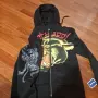 Нов суичер/ худи, анурак с цип ED HARDY оригинал.ватиран. САЩ, снимка 3