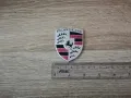 алуминиев сив стикер Порше Porsche, снимка 2