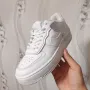 NIKE AIR FORCE 1 Shadow Triple White оригинални маратонки номер 38 , снимка 3