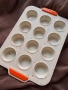 Силиконова форма/ тавичка за печене на мъфини, мини кексчета, бонбони и др., снимка 1